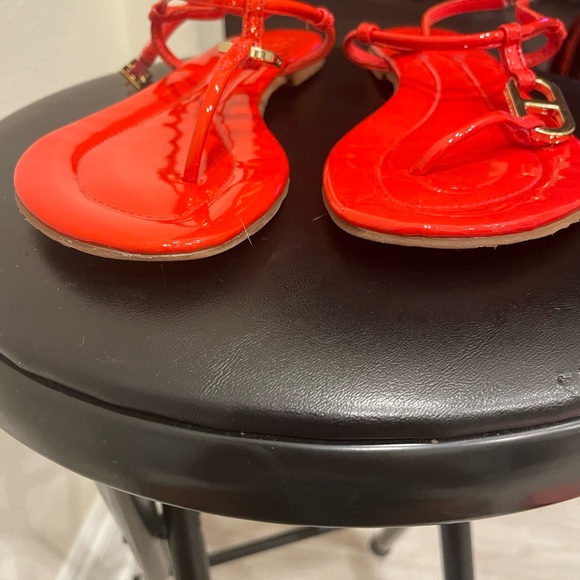 Tory Burch NIB red sandals 6.5 - Picture 4 of 6